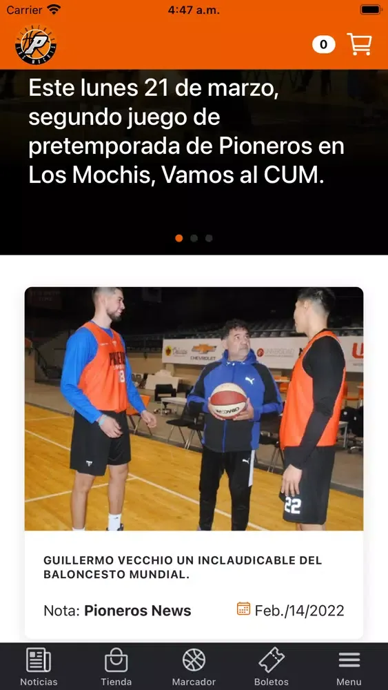 Screenshot di Pioneros LM