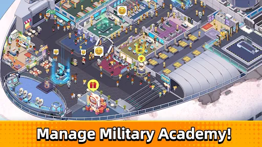 Idle Army Base Tycoon:Force スクリーンショット