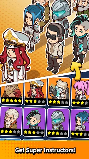 Idle Army Base Tycoon:Force スクリーンショット