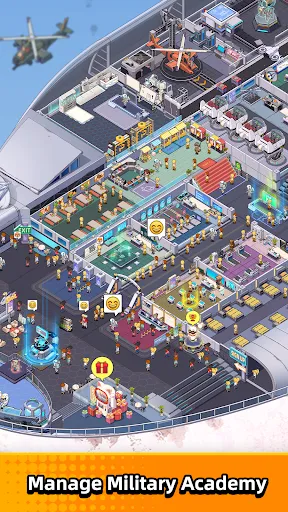 Idle Army Base Tycoon:Force スクリーンショット
