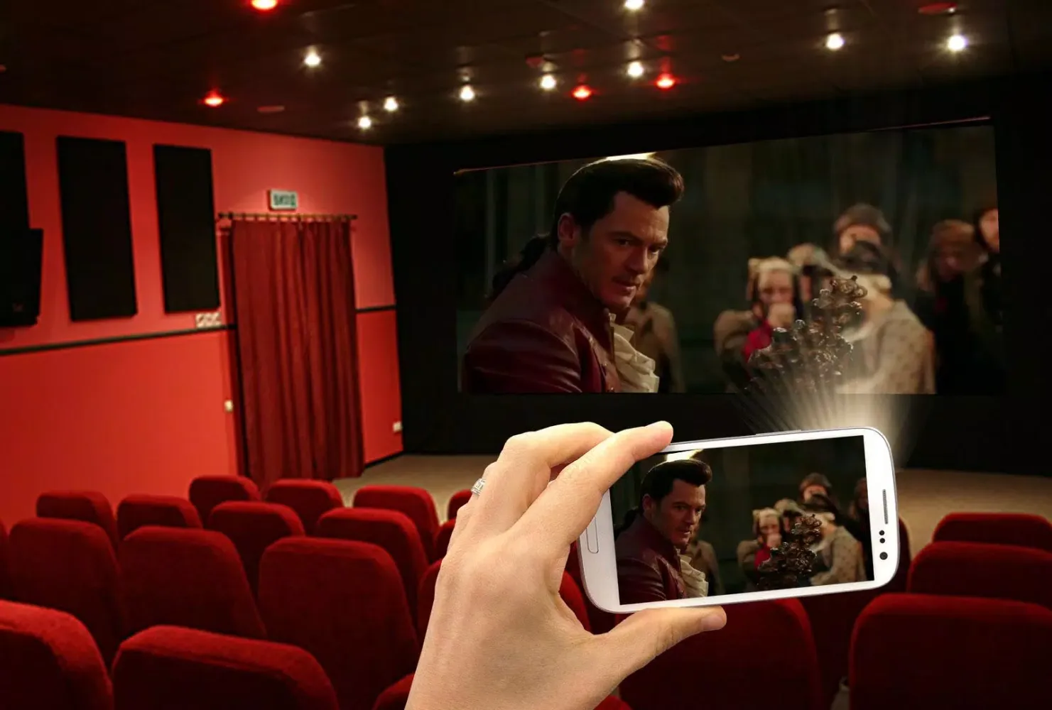 صور HD Video projector Prank