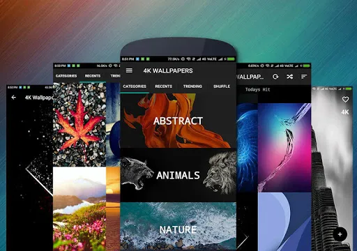 Screenshot di 4K Wallpapers (Ultra HD Backgr