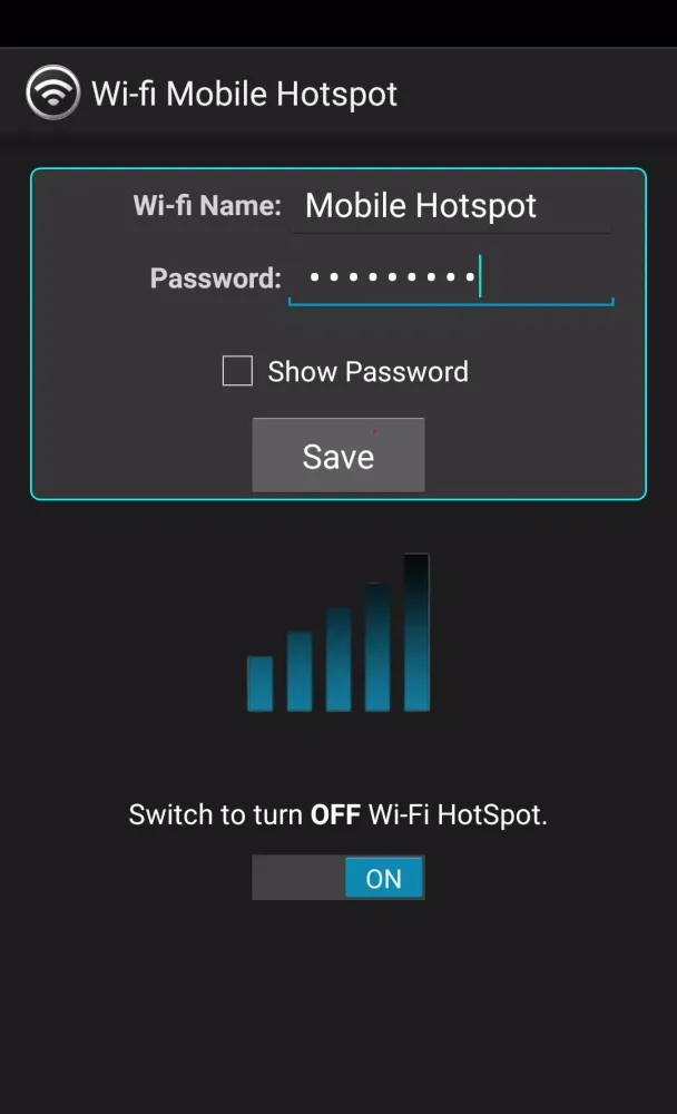 Wi-fi Mobile Hotspot Screenshots