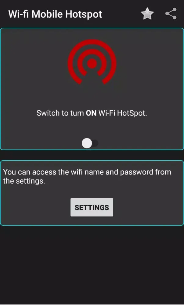 Wi-fi Mobile Hotspot Screenshots