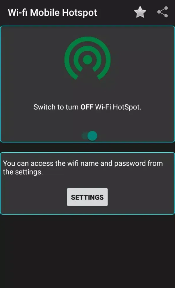 Wi-fi Mobile Hotspot Screenshots
