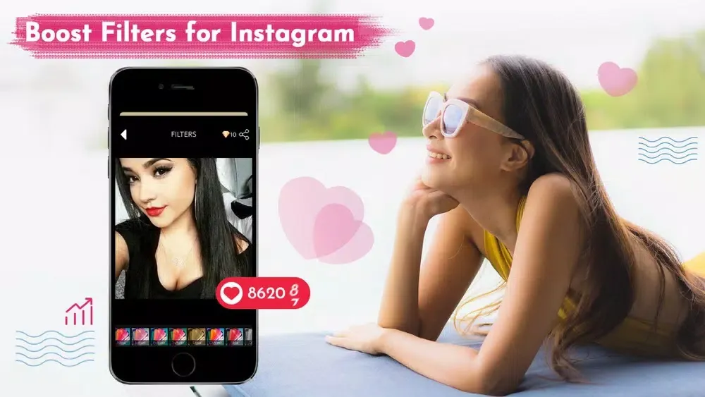 Скриншоты Boost Filters for Instagram