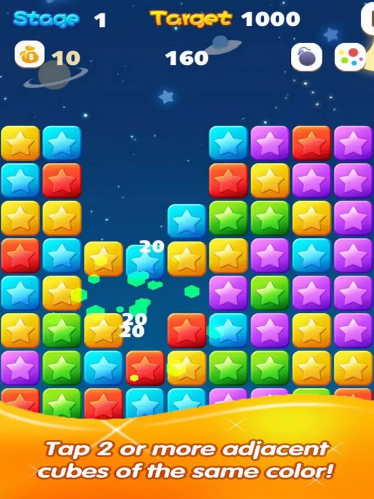 CUBE Star King Poping iPad  Ekran Görüntüleri