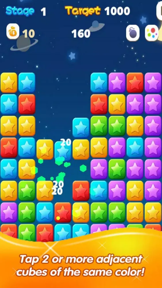 CUBE Star King Poping Ekran Görüntüleri
