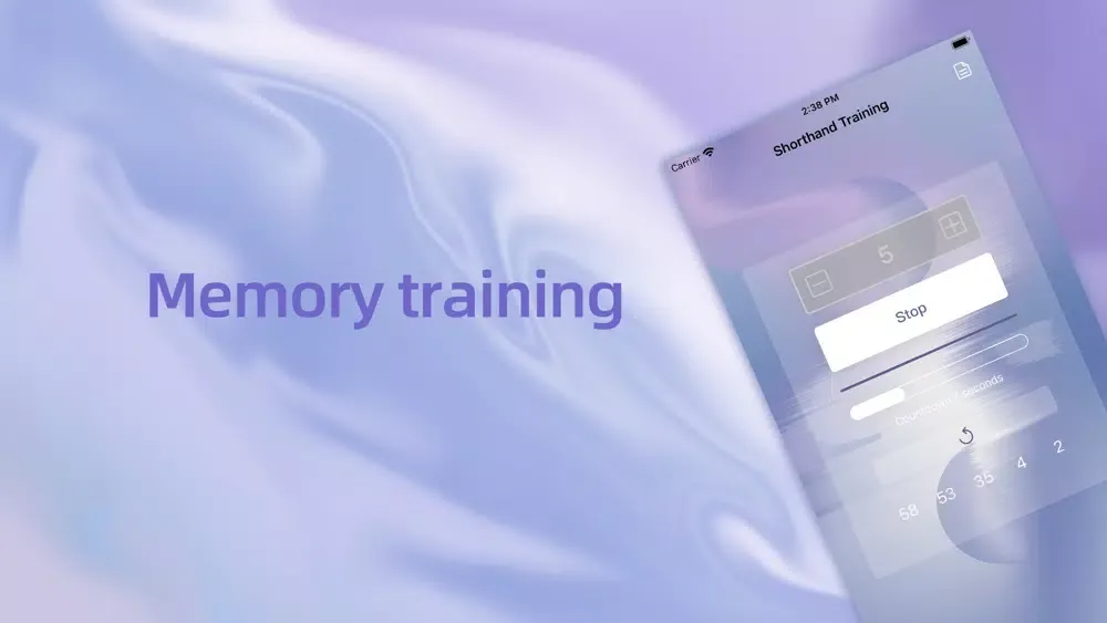 Screenshot di Shorthand Training-Memory