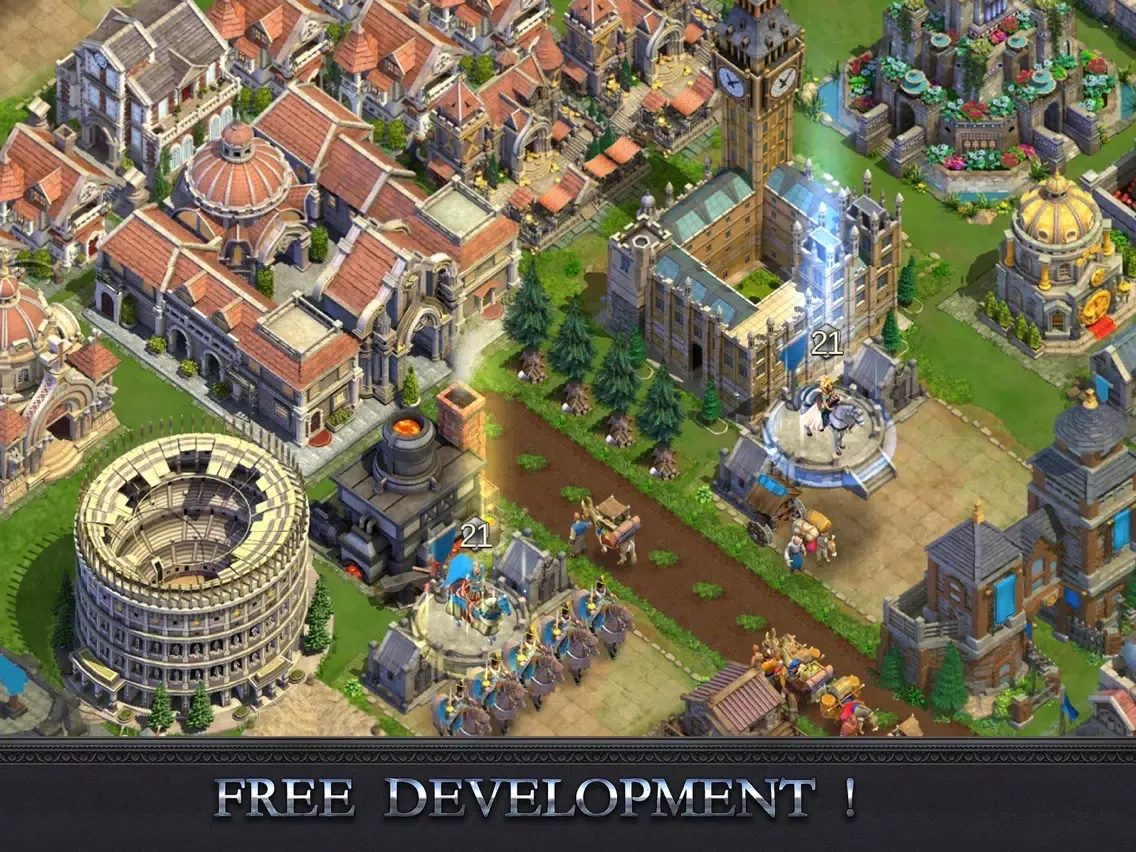 Empire Revolution: Online War! iPad  स्क्रीनशॉट
