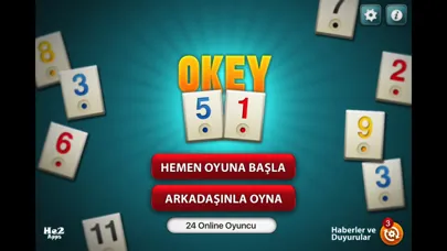 Okey 51 Online Ekran Görüntüleri