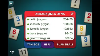 Okey 51 Online Ekran Görüntüleri