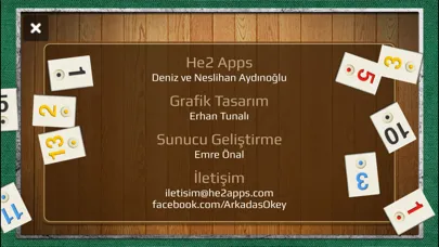 Capturas de tela do Arkadaş Okey