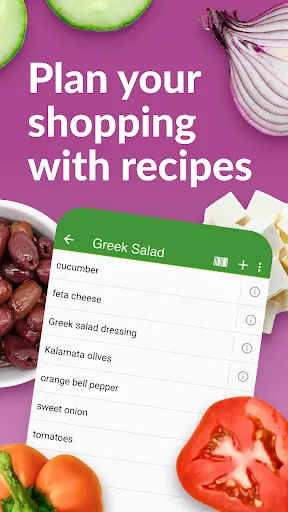 Our Groceries Shopping List Screenshots