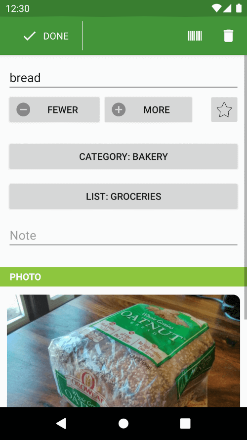 Our Groceries Shopping List-screenshot-3