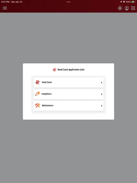 تصاویر HeadCount CMMS iPad 