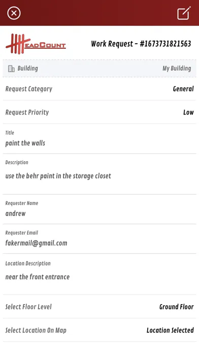 تصاویر HeadCount CMMS