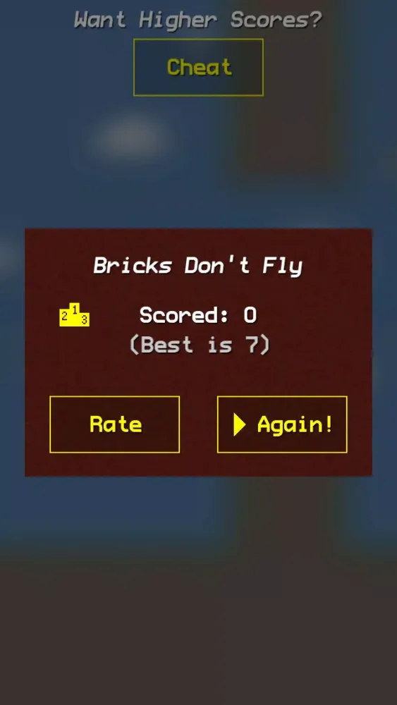 ภาพหน้าจอของ Flying Brick: Cloning Flappy Bird for Fun and Profit!