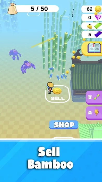 Bamboo Idle Action Screenshots