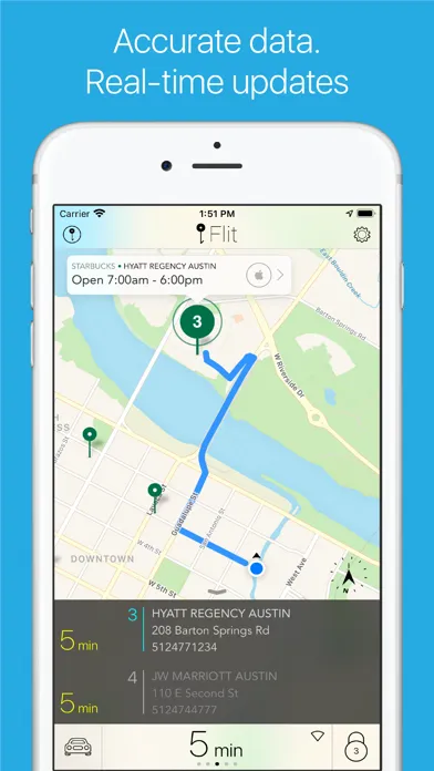 Flit for Starbucks سکرین شاٹس