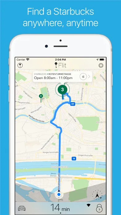 Flit for Starbucks سکرین شاٹس