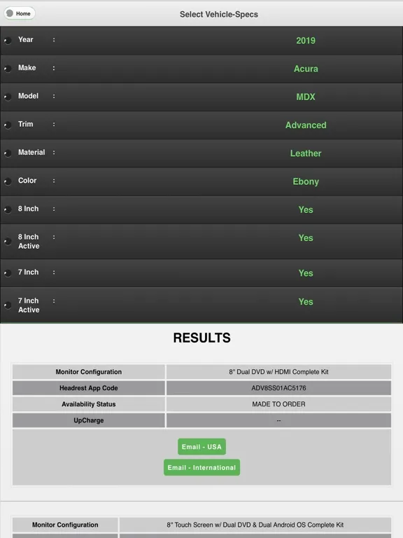 Advent Headrest iPad  Screenshots