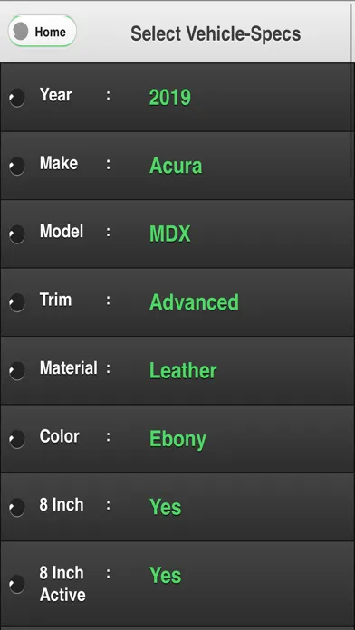 Advent Headrest Screenshots