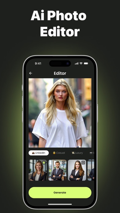 Ai headshot generator арр Ekran Görüntüleri