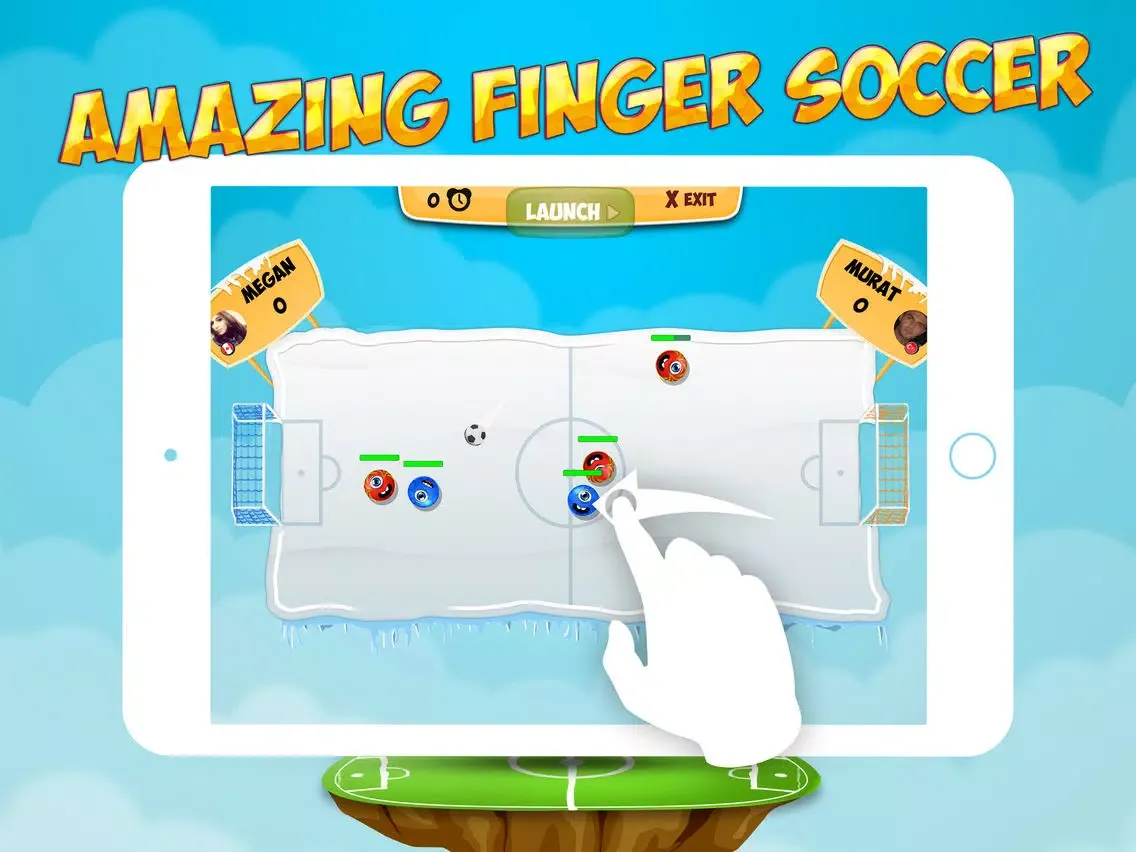 Gafa - Online Head Soccer iPad  Screenshots