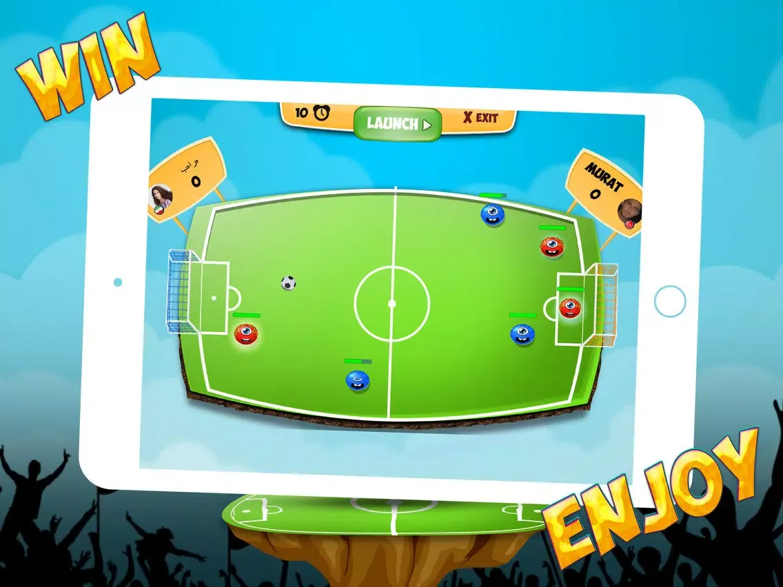 Gafa - Online Head Soccer iPad  Screenshots