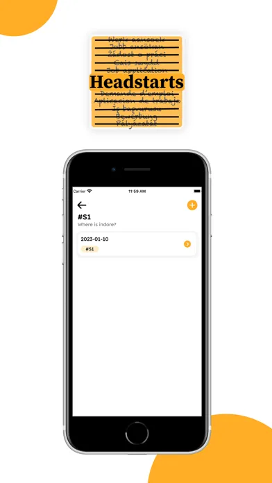 Zrzuty ekranu Headstarts App