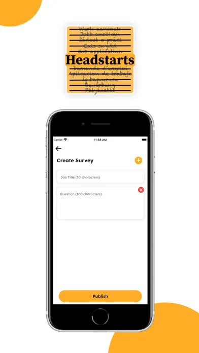 Zrzuty ekranu Headstarts App