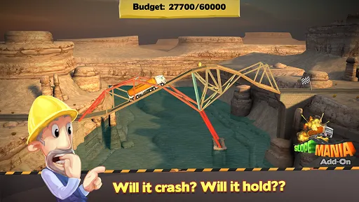 Captures d'écran de Bridge Constructor
