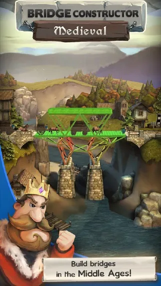 Bridge Constructor Medieval स्क्रीनशॉट