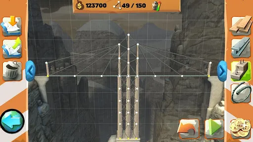 Zrzuty ekranu Bridge Constructor Playground 