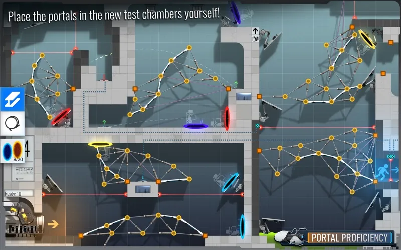 Captures d'écran de Bridge Constructor Portal