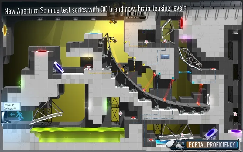 Captures d'écran de Bridge Constructor Portal