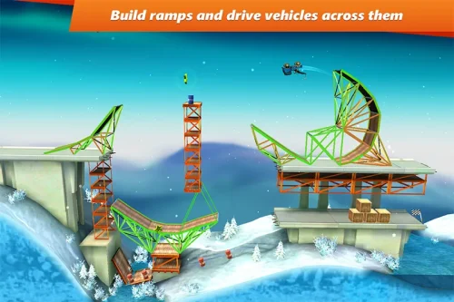 Bridge Constructor Stunts-screenshot-1