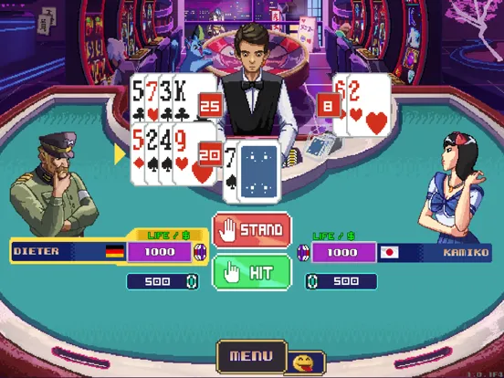 Super Blackjack Battle 2 Turbo Edition iPad 应用截图