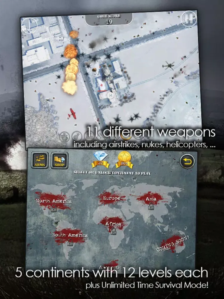 Zombie Blitz iPad  স্ক্রিনশট