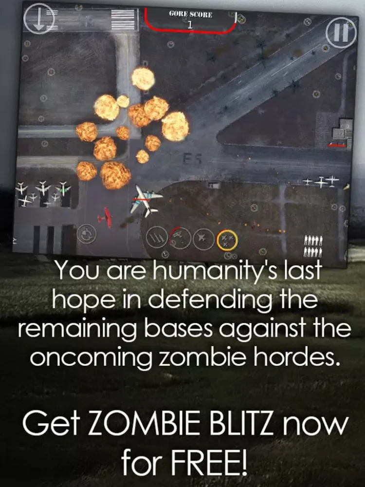 Zombie Blitz iPad  স্ক্রিনশট