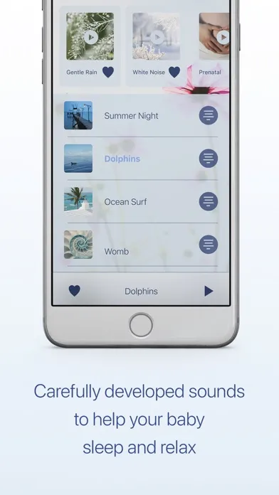 Tangkapan layar Sound Oasis Baby Sleep Pro