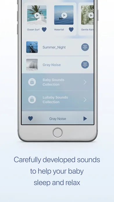Sound Oasis Baby Sleep Lite應用截圖