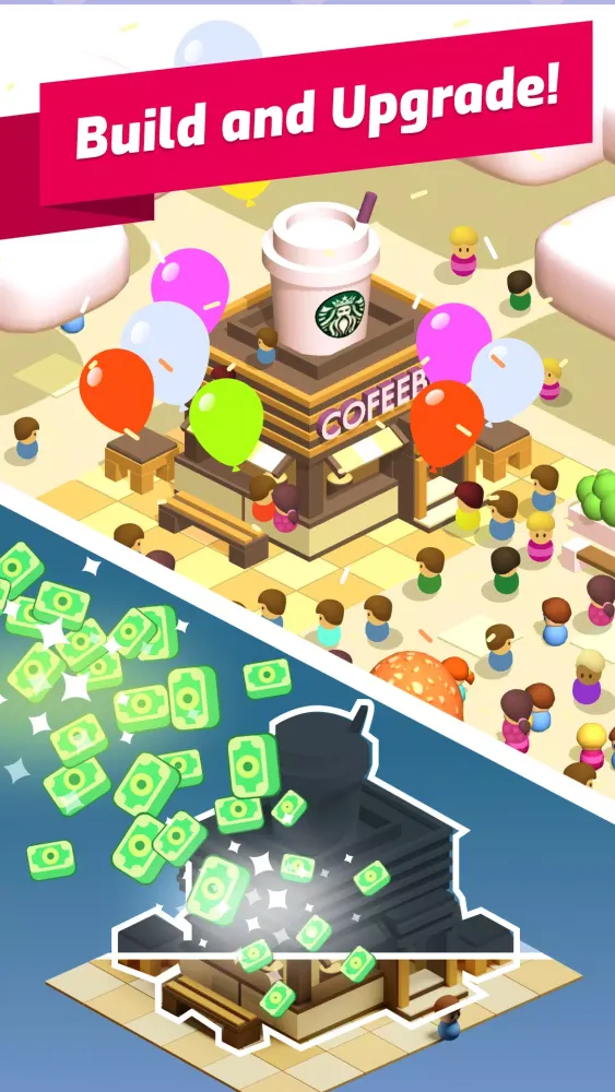 Capturas de tela do Merge Mall