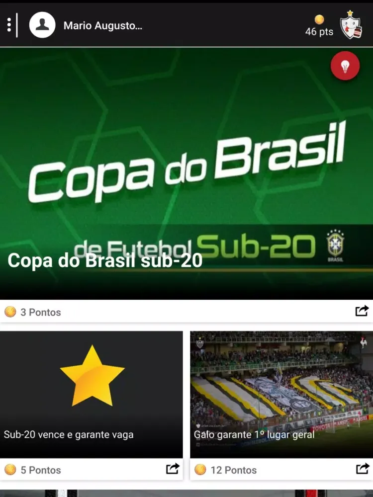 Zrzuty ekranu Mais Atleticano iPad 