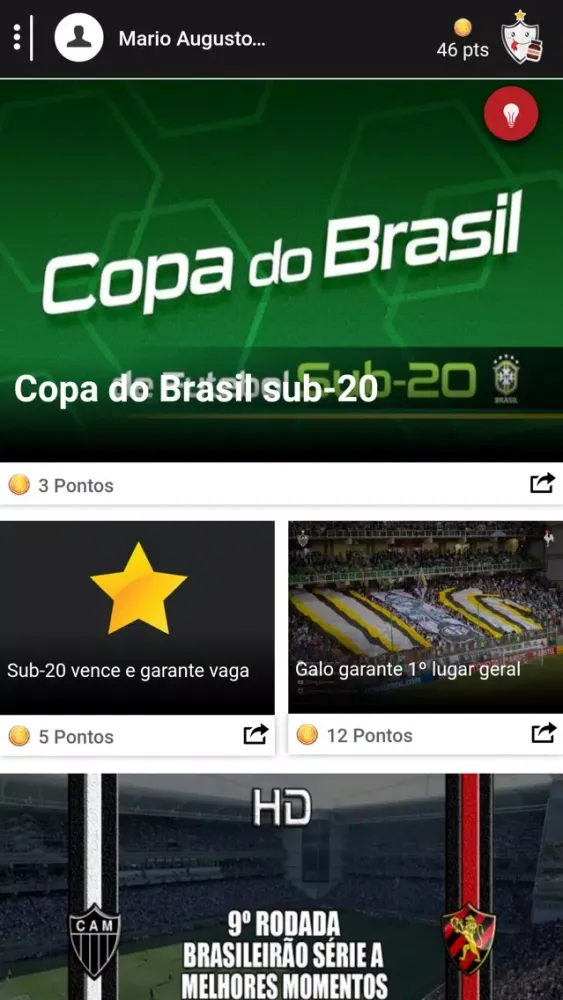Zrzuty ekranu Mais Atleticano