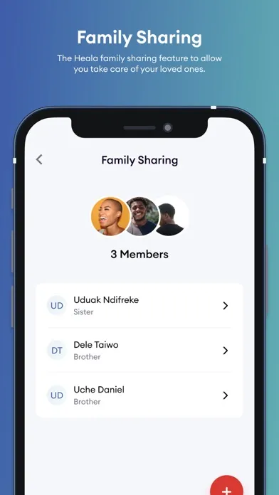 MyHeala App スクリーンショット