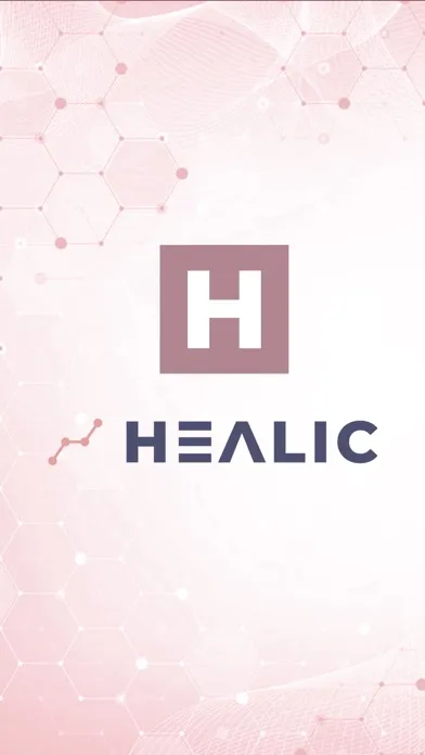 Capturas de tela do Healic BackOffice