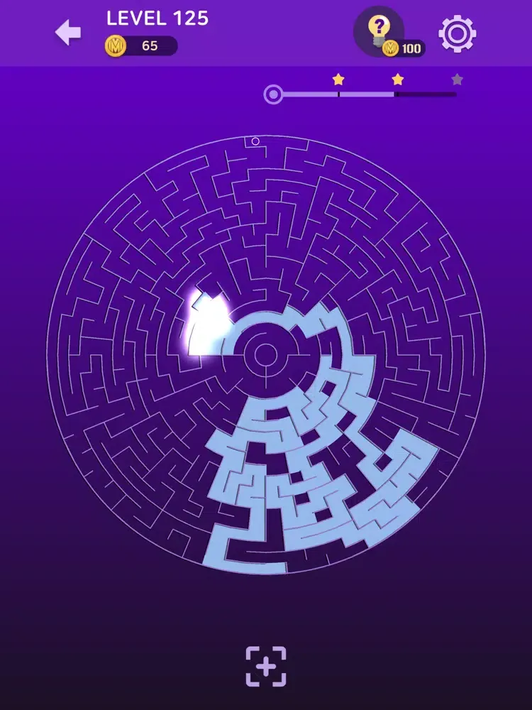 Maze Paint - Brain Maze iPad  Screenshots