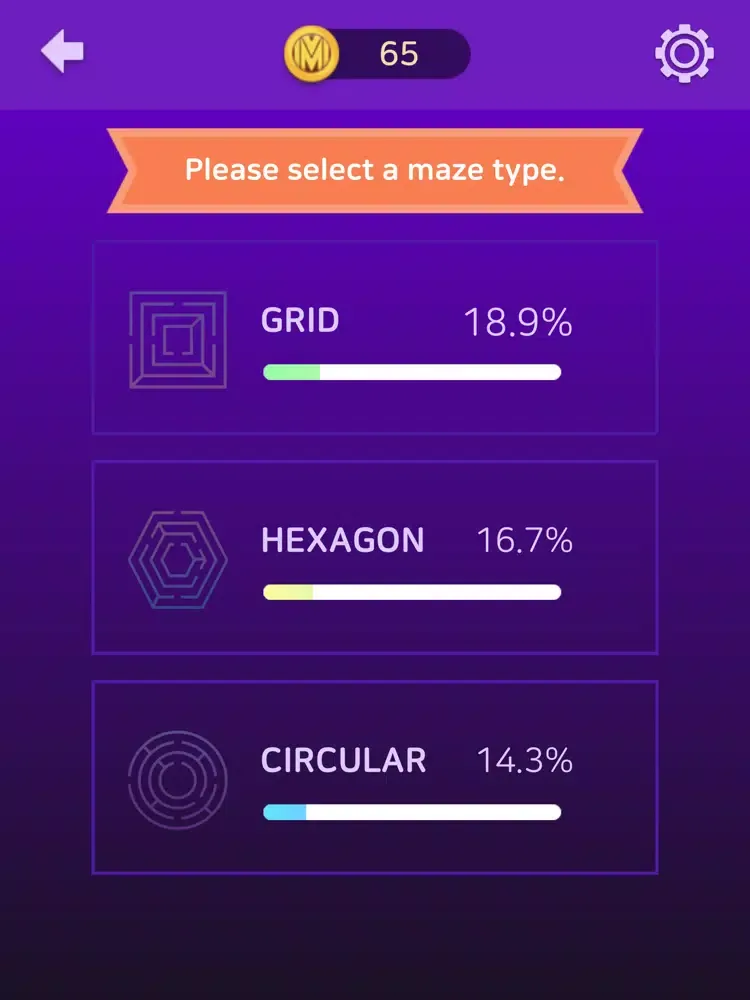 Maze Paint - Brain Maze iPad  Screenshots